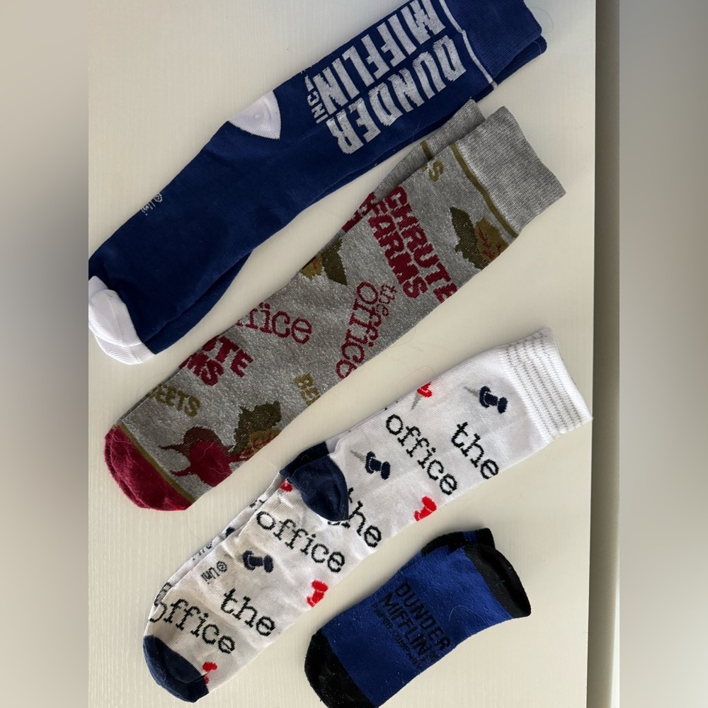 The Office Themed Socks Set